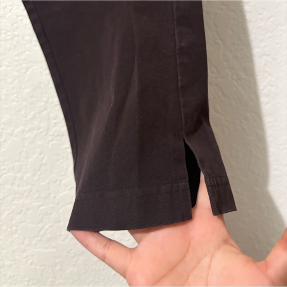 Eileen Fisher Capri Pants in Brown Medium - Picture 3 of 6